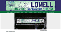 Desktop Screenshot of lakelowellmarathon.com